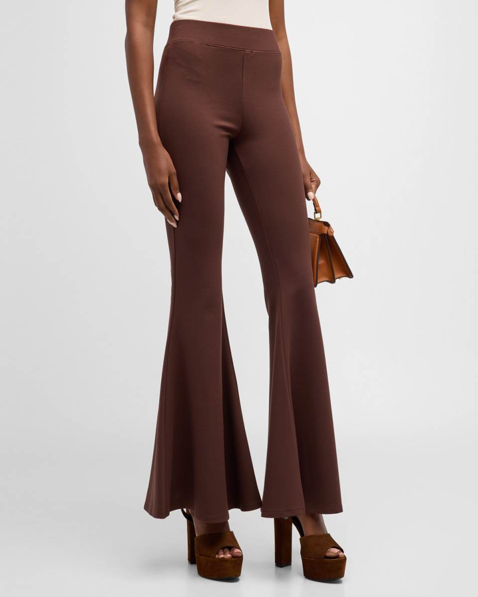 Kiki High Rise Flared Pull-On Pants